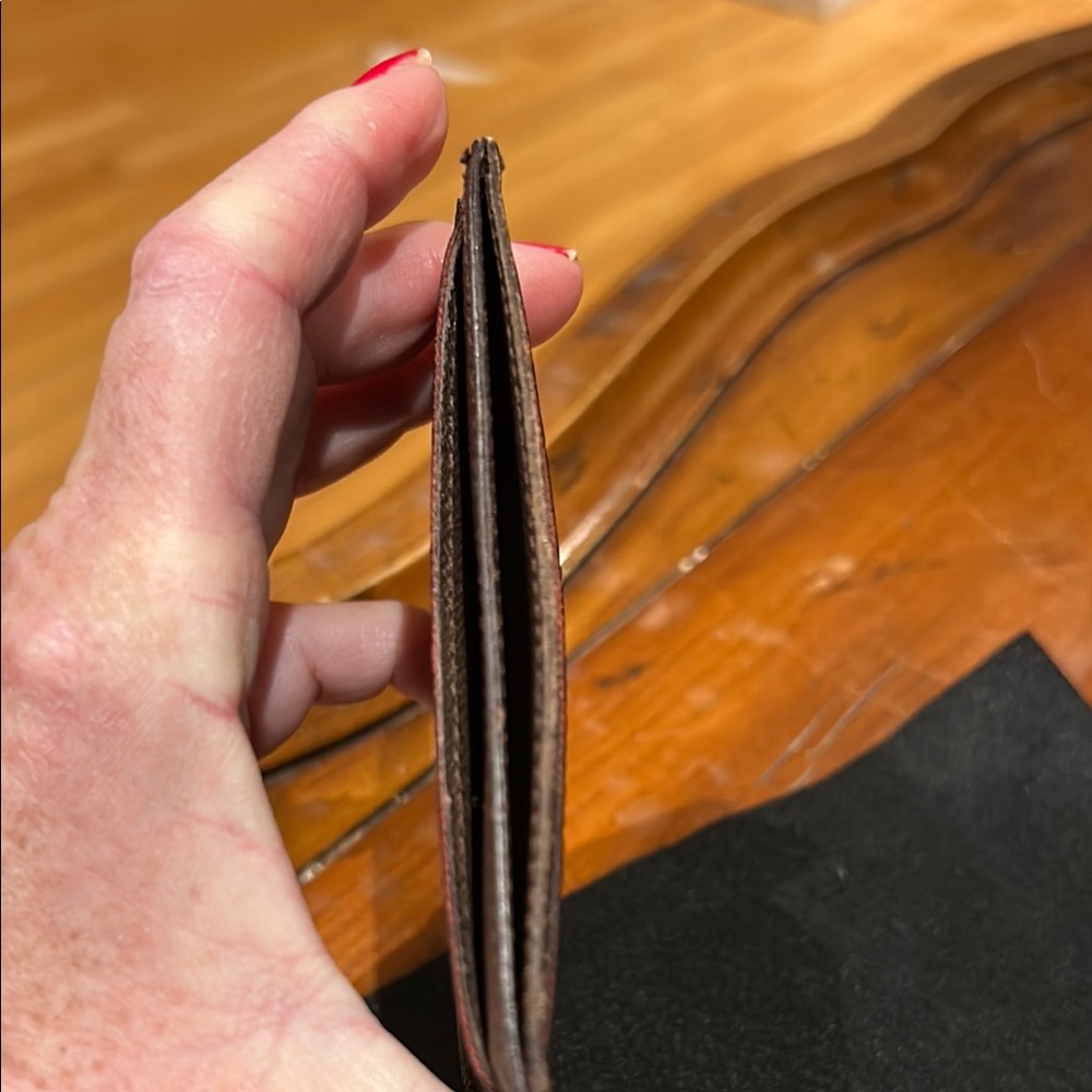 Louis Vuitton Checkered Brown Card Holder - Picture 3 of 4
